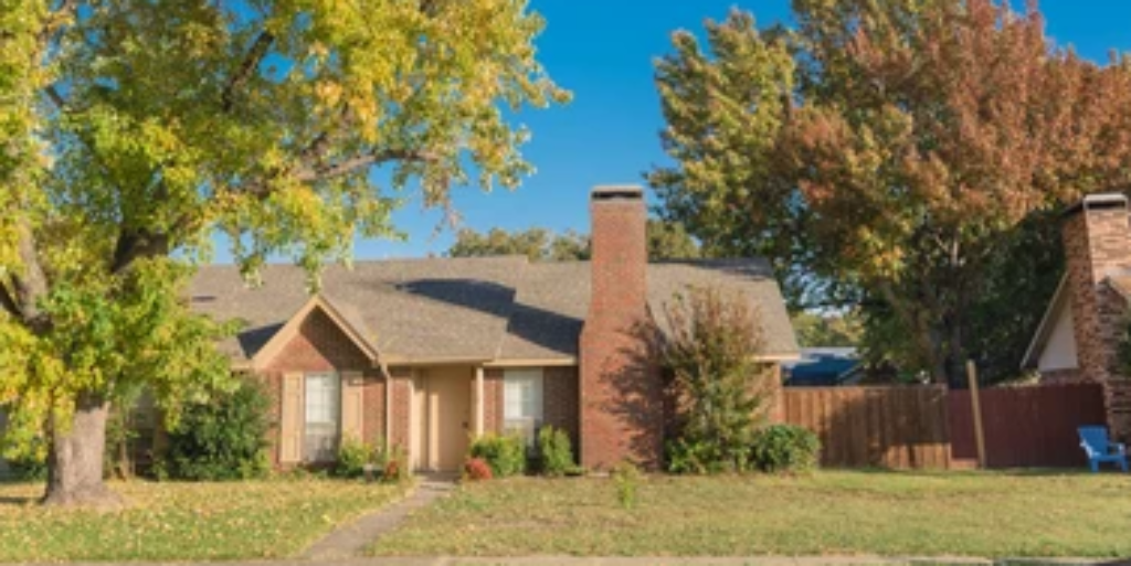 typical house in texas